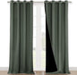 NICETOWN 100% Blackout Blinds, Dark Mallard, Laundry Room Decor Window by NICETOWN
