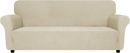 ZNSAYOTX Super Stretch Couch Cover, New Striped Sofa Covers Fitted Slipcovers - Image 7
