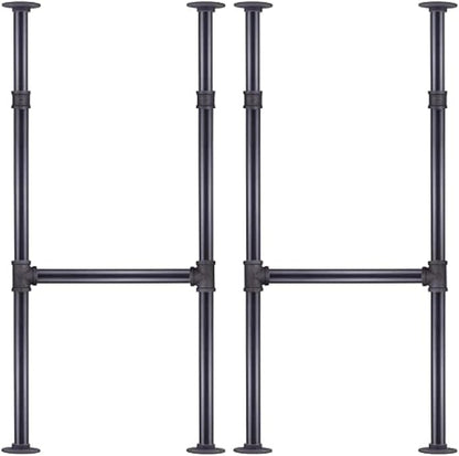38'' x 14'' Industrial Pipe Table Leg by NIUBIDINDUSTRIALFURNITUR