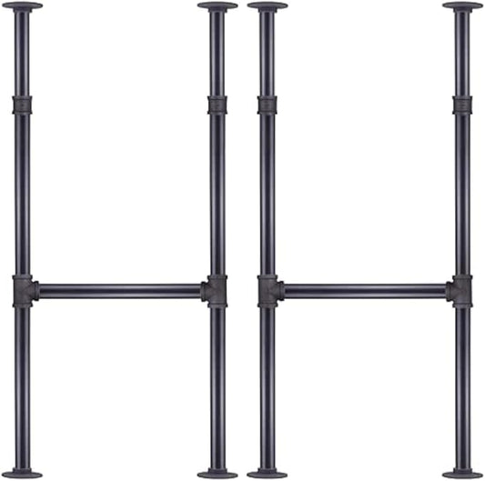 38'' x 14'' Industrial Pipe Table Leg by NIUBIDINDUSTRIALFURNITUR