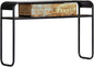 Console Table 46.5"x11.8"x29.5" Solid Reclaimed Wood End Table End Tables by Unknown