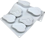 mostsom Pear Shape Silicone Mold 3D Cake Moulds Mousse For Ice Creams Chocolate Pastry Bakeware Dessert Art Pan Cake Mold (H_ Pear)