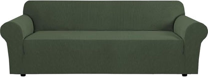 H.VERSAILTEX Stretch Oversized Couch Cover 1 Piece Sofa Slipcovers by HVERSAILTEX