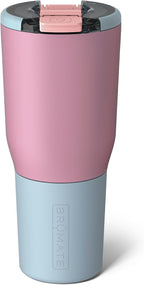 BrüMate Nav 35oz 100% Leak Proof Insulated Travel Tumbler with Magnetic BevLock™ Lid - Double Wall Cup-Holder Friendly Stainless Steel Mug (Eclipse)