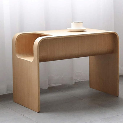 Nordic Solid Wood Sofa A Few Angle Mini Small Tea Table is Contracted While - Image 3