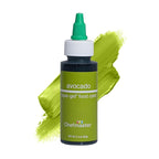 Chefmaster Avocado Liqua-Gel® Food Coloring | Vibrant Color | Professional-Grade Dye for Icing, Frosting, Fondant | Baking & Decorating | Fade-Resistant | Easy-to-Use | Made in USA | 2.3 oz