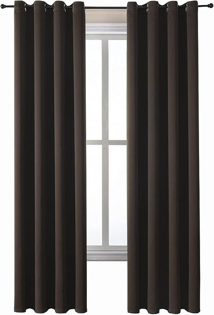 ChrisDowa Blackout Curtains for Bedroom and Living Room 95 Inches Long | 2 - Image 7