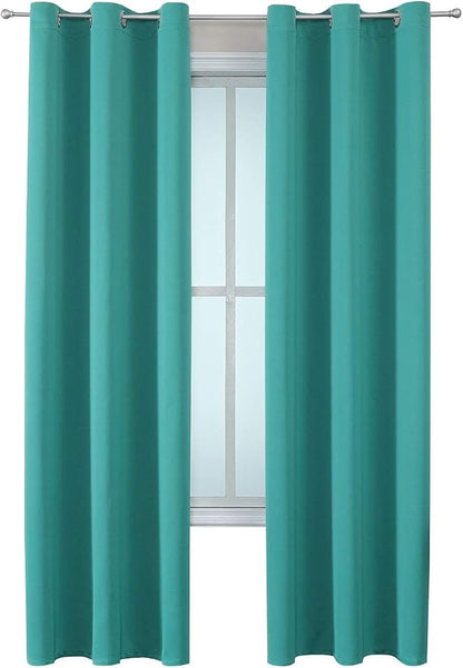 ChrisDowa Blackout Curtains for Bedroom and Living Room 84 Inches Long | 2 - Image 7
