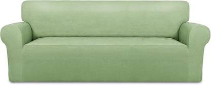 PureFit Stretch Couch Covers for Sofa Large Sofa Slipcovers Sage Green | by PureFit