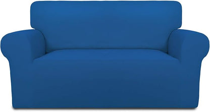 PureFit Stretch Loveseat Covers Fleece Couch Covers by PureFit