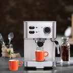 homEdge Mini Procelain Espresso Cup, 4 Ounces / 120 ml Tiny Ceramic Coffee Mugs Demitasse for Espresso, Tea- Set of 6, Orange