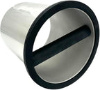 Rattleware Stainless Steel Open Bottom Knock Box Chute (6.5" x 7.5") - Perfect For Home, Cafe, Restaurant, Hotel, Office, or Commercial Establishment - Ideal for Baristas