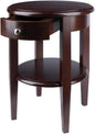 Furnifact Farmhouse End Table Solid Wood by FURNIFACT