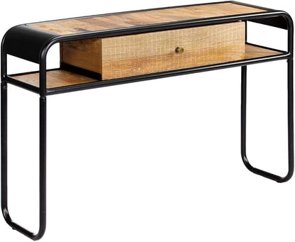 Console Table 46.5"x11.8"x29.5" Solid Mango Wood, End Tables, Accent Tables - Image 4
