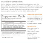Grace Farms BREATHE Wellness Organic Tea Blend (16 Pyramid Sachets) | Turmeric and Ginger with Adaptogenic Herbs | Immunity Support | Caffeine Free | Gives Back 100% of Profits