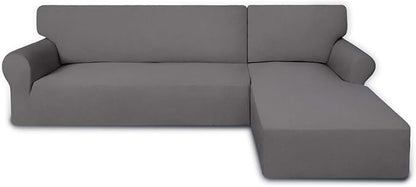 PureFit Super Stretch Sectional Couch Covers by PureFit