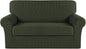 Turquoize Stretch Sofa Slipcover 2 Pieces Sofa Cover Couch Cover by Turquoize