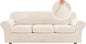 H.VERSAILTEX High Stretch Sofa Slipcover 4 Piece Cover Velvet Furniture by HVERSAILTEX