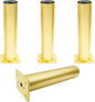 Set of 4 Aluminum Alloy Furniture Legs 10 Inch Height, 1.5 Inch Diameter by Kyuionty