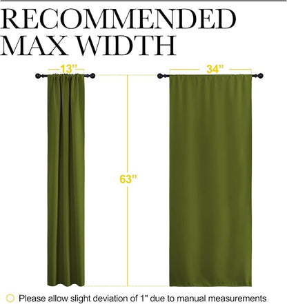 NICETOWN Bedroom Curtains Draperies - Image 7