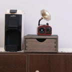 Coffee Pod Holders 1-Layer 1-Drawer Dark Brown (CF1D1C-DK)