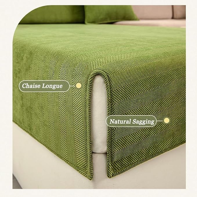Funny Fuzzy Couch Cover, Chenille Couch Furniture Protector, Funny Fuzzy Couch - Image 5