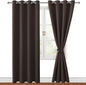 Blackout Curtains for Bedroom, 52 x 96 Inches Long, 2 Panels | Thermal by Hiasan