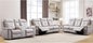 ANJ 3-Piece Faux Leather Power Recliner Sofa Set by ANJ