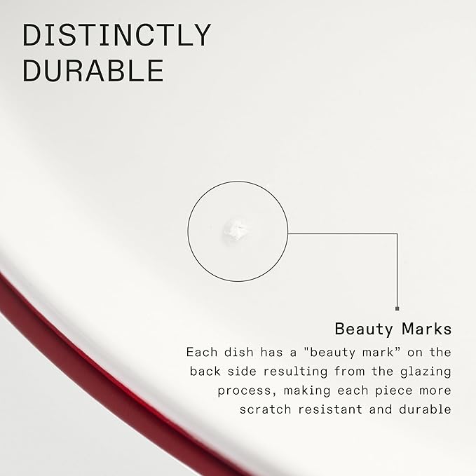 Made In Cookware - Set of 4 - Appetizer Plates - White - Porcelain - Crafted in England