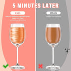 Cherrysea Edible Glitter for Drinks Cocktails Food Grade Edible Drink Shimmer Powder for DIY Champagne Beverages Wine 2 Colors Vegan Edible Luster Dust Set 4g/Bottle Gluten Free - Orange+Red
