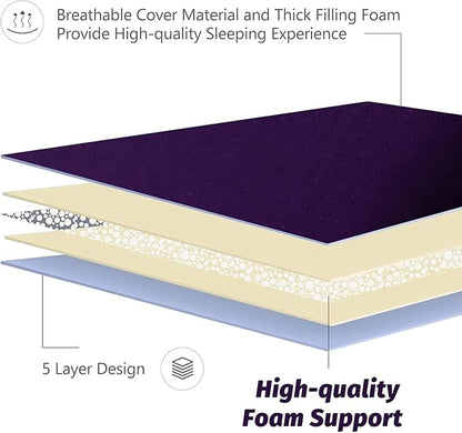 MAXYOYO Japanese Floor Futon Mattress, Roll Up Floor Mattress - Image 6