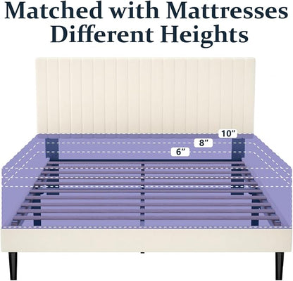 HAOARA Queen Size Platform Bed Frame - Image 7
