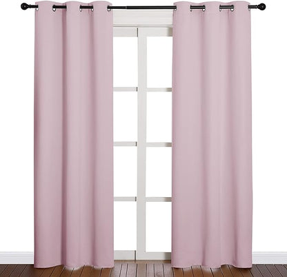 NICETOWN Nursery Essential Thermal Insulated Solid Grommet Top Blackout by NICETOWN