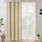 Yakamok Beige Room Darkening Curtains 84 inch Sliding Door Drapes | 1 by Yakamok