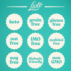 Livlo Keto Brownie Baking Mix - Just 1g Net Carb - Sugar & Gluten Free Keto Desserts, Sweets & Treats - Low Carb, Nut Free, Diabetic Friendly Snack - Fast, Delicious and Easy to Make - 12 servings