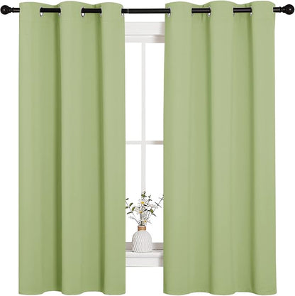 NICETOWN Nursery Curtains 63 inch Long, Thermal Insulated & Room Darkning - Image 8