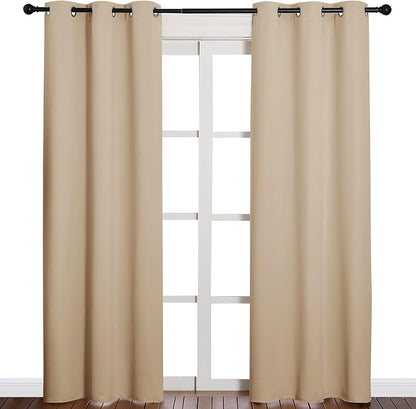NICETOWN Thermal Insulated Eyelet Top Room Darkening Panels/Curtains/Drapes by NICETOWN
