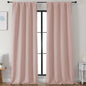 Simplebrand Ava Blush Blackout Curtains by Simplebrand