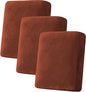 H.VERSAILTEX Velvet Stretch Couch Cushion Cover Plush Cushion Slipcover by HVERSAILTEX