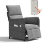 Recliner Chair，Electric Adjustable Chenille Recliner by LiftSync