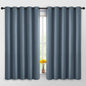 Yakamok Room Darkening Curtains 62x63 inch Length Stone Blue-Living Room | 2 by Yakamok