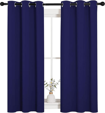 NICETOWN Blackout Curtain Panels, Window Treatment Energy Saving Thermal - Image 4
