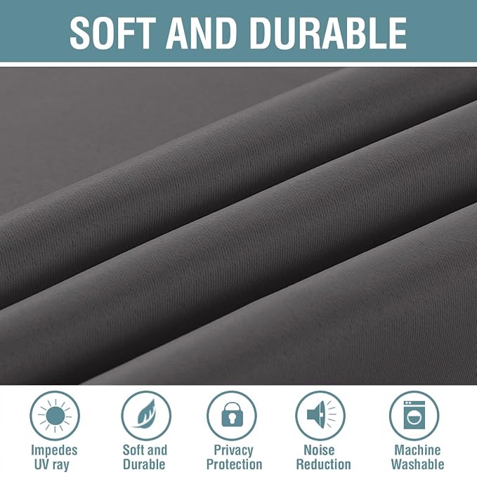 H.VERSAILTEX Blackout Curtain for Living Room Thermal Insulated Window - Image 4