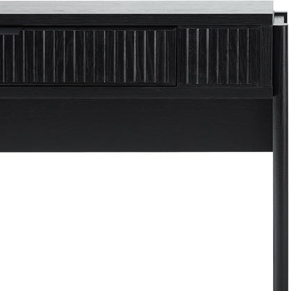 Walker Edison Transitional Style Furniture, Reeded Detail, Lift-Top Desk - Image 5
