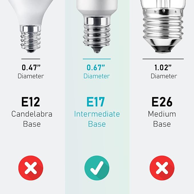 Maelsrlg E17 LED Bulb 6W, Intermediate Base Spotlight Bulb, Warm White 3000K - Image 2