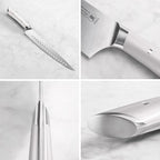 Cangshan HELENA Series German Steel Forged 2-Piece Carving Set (White)
