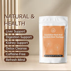 HANFANGLING Roasted Dandelion Burdock Root Herbal Tea-Detoxifying,Supports Gentle Liver/Kidney/Intestinal Caffeine-Free Coffee Alternative Detoxification,20 Count,(5.64oz 160g)