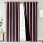 NICETOWN 100% Blackout Window Curtain Panels, Cold and Full Light Blocking by NICETOWN