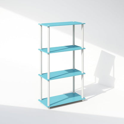 Furinno Turn-N-Tube Book Shelf, 4-Tier Bookshelf, Bookcase - Image 6