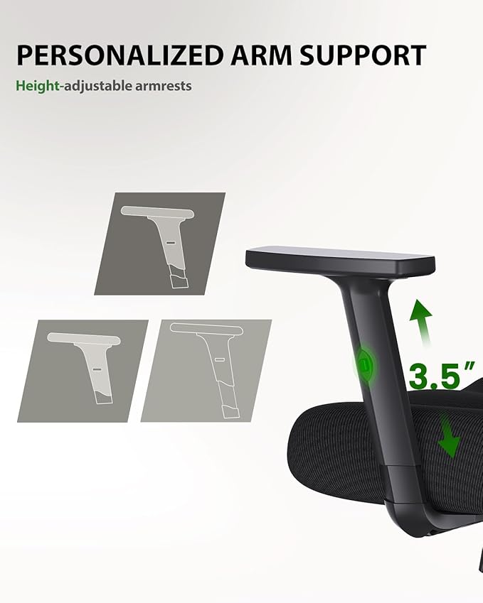 Marsail Ergonomic Office Chair Ergonomic Gaming Chair - Image 7